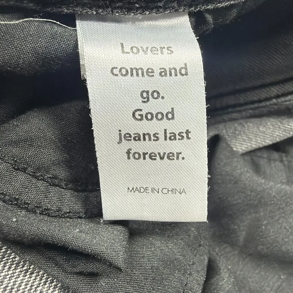 Pacsun 90’s Boyfriend Jeans Size 26 Gray Acid Wash